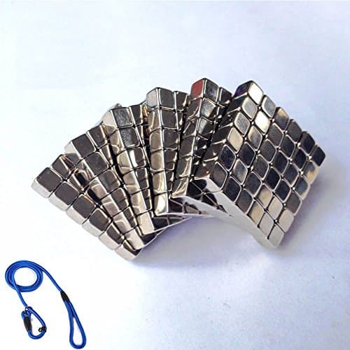 Small Magnetic Holders Square Cube Magnets Block Puzzle Format, Trinket, Educational Toys, Stress Relief, Develops Intelligence Multi-Use for Office School Home DIY (216 Pack)