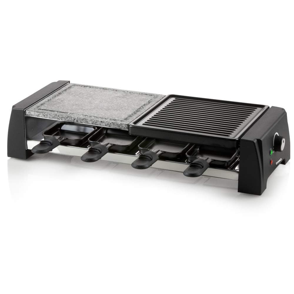 Raclette Suitable With Stone Grill And Griddle Large Combi Boiler For Up To 8 People