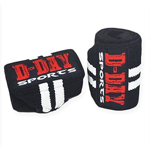 D Day Sports Wrist Wrap (white)