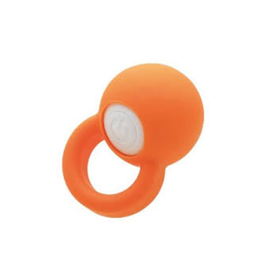Vi-bo Finger Ball Orange Massage Relaxation Spot Silicone Based Vibrating Toys