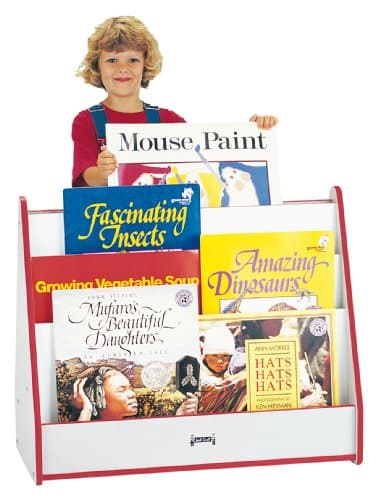 Big Book Mobile Pick-A-Book Stand - 1 Sided - Teal - School & Play Furniture