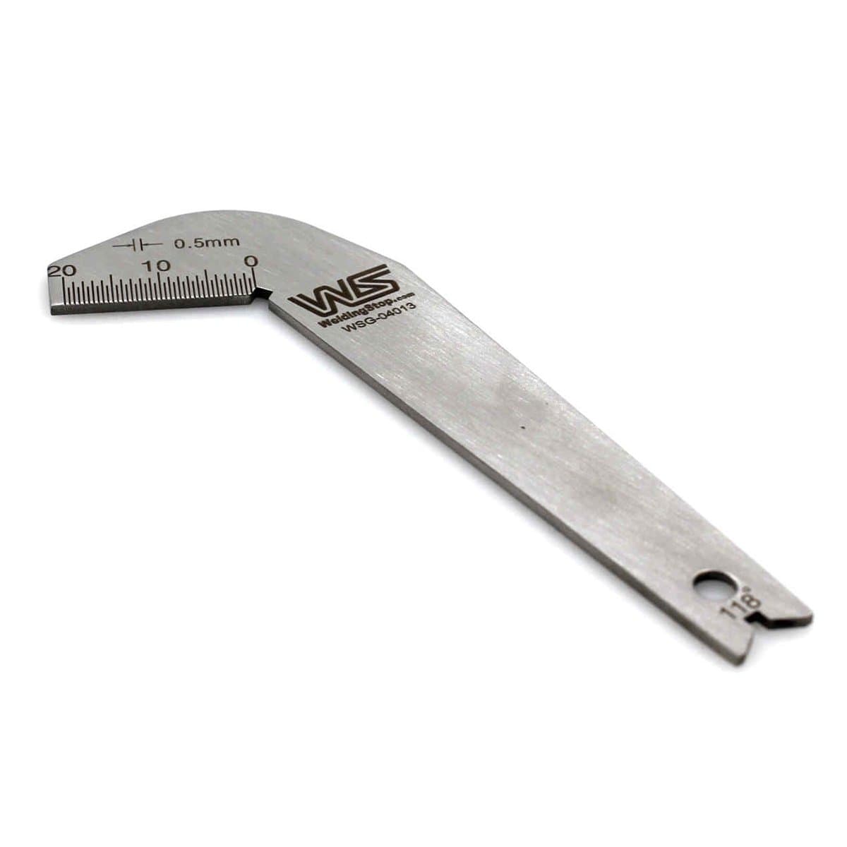 Drill Bit Sharpening Angle Gauge 118 Degree Scale Gage Stainless Steel