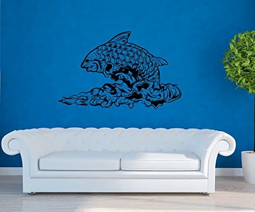 Porkchop Vinylz Jumping koy wall decal