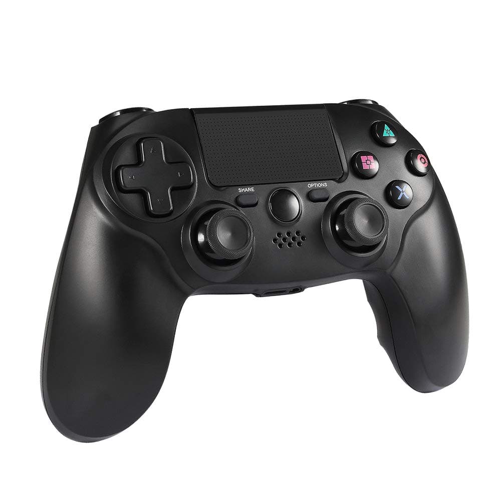 Delymc PS06 Wireless Controller for PS4, Bluetooth Gamepad DualShock 4 Wireless Controller With Multi-axis Sensing Vibration for Sony PlayStation 4 (Third-Party Product)