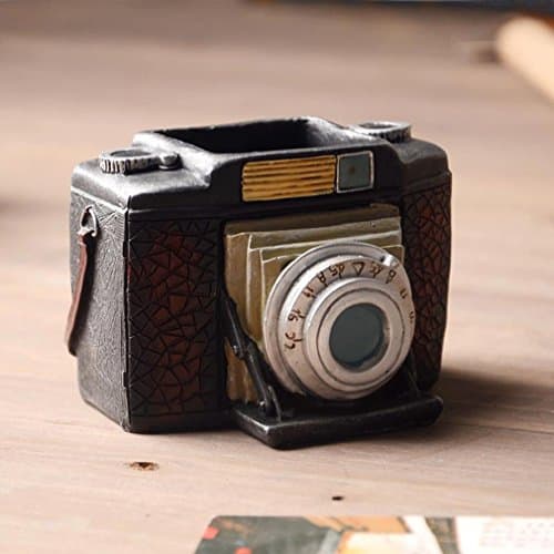 Camera Shape Craft Decoration Organize Pencil Holder Storage For Holding Small Items, Such As Pens, Pencils, Rulers, Scissors, Adhesive Tapes, Etc