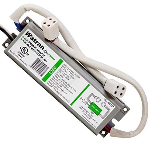 32 Watt Electronic Fluorescent Ballasts T9 Rapid Start, 120V, 2 FC12(32w)/FC8(22w) Code: 80227, Watran