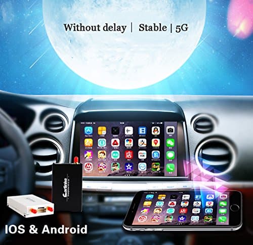5G Full HD WIFI Display Share Phone to Car Navigation by compatiable Airplay Mirroring / Miracast DLNA allshare Wifi ACC Support IOS Android with HDMI