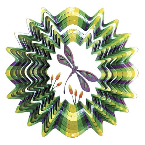 Iron Stop D170-6 Dragonfly Wind Spinner, 6.5-Inch