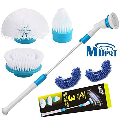 Spin Scrubber Cleaning Brush (Bathroom, Floor, Wall, Kitchen, Tile Spin Brush Scrubber)-2 Lazy Shoes