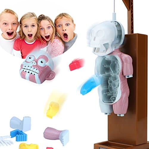 Mokasi 4D Puzzles Human Body Assembling Models Funny prank Games Halloween Horrible Toy Gifts for Kids