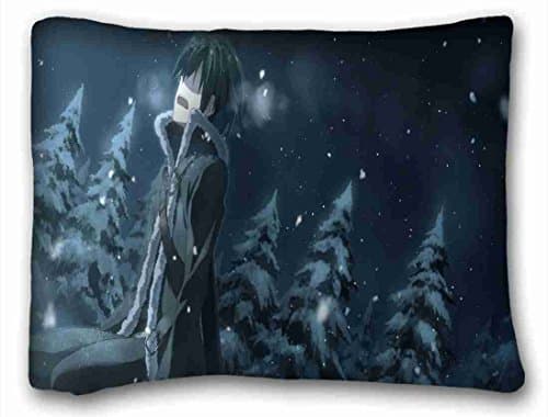 Custom Cotton & Polyester Soft ( Anime Sword Art Online ) Zippered Body Pillow Case Cover Size 20"X26" suitable for Twin-bed