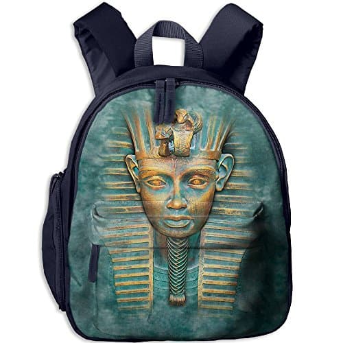 Student School Bags Backpack Daypack Big Face Tut Super Bookbag Break For Kids Navy