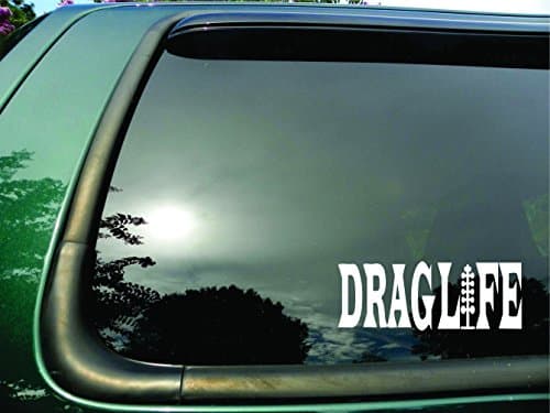 Drag Time Lights - Die Cut Racing Vinyl Window Decal/sticker for Car or Truck 3"x8"