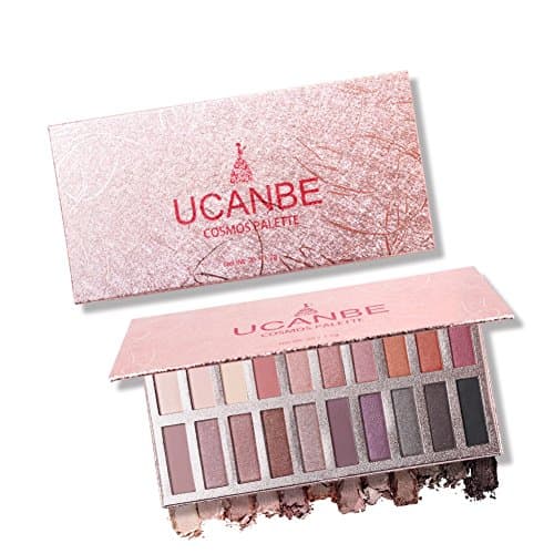 Allbesta 20 Vegan Eyeshadow Palette Matte Makeup Set Highly Gmentierte Warm Natural Cosmetic Eye Shadow Waterproof Eye