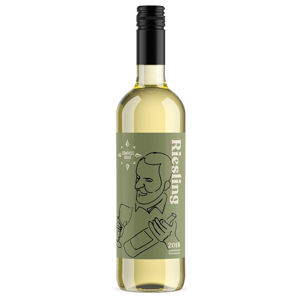 Amazon Brand - Compass Road Riesling, Germany (Case of 6)
