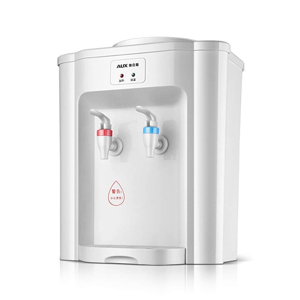 White Small Bottleless Water Dispenser Countertop, Top Loading Mini Hot And Cold Water Dispensers Quiet, Household Water Cooler Dispenser Energy Saving