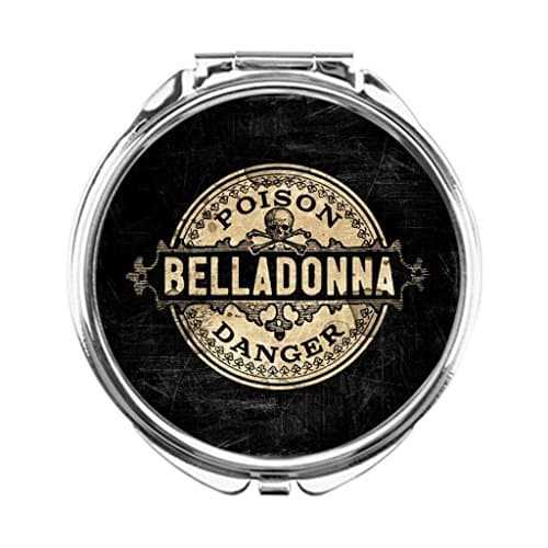 Dream Stage Belladonna Vintage Style Poison Label Makeup Compact