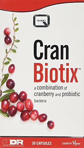 (6 PACK) - Quest Cranbiotix Capsules | 30s | 6 PACK - SUPER SAVER - SAVE MONEY