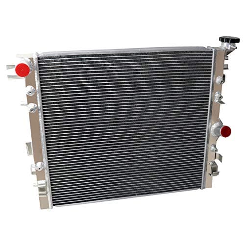 3 Row Aluminum Radiator Replacement For 2007-2017 Jeep Wrangler JK 3.6L 3.8L V6 Gas Engine