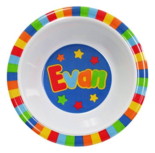 My Name Bowls Evan USA Personalized Bowl