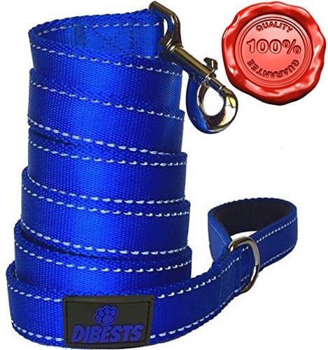 Extra Heavy Dog Leash Durable and Premium Quality,Reflective,Padded Handle - 6 ft Long Perfect for Everyday Training Walking Running Best For XL/ Large/Medium/Small Pet