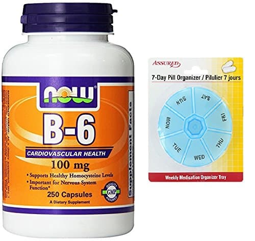 AHORA vitamina B6 100 mg, 250 cápsulas