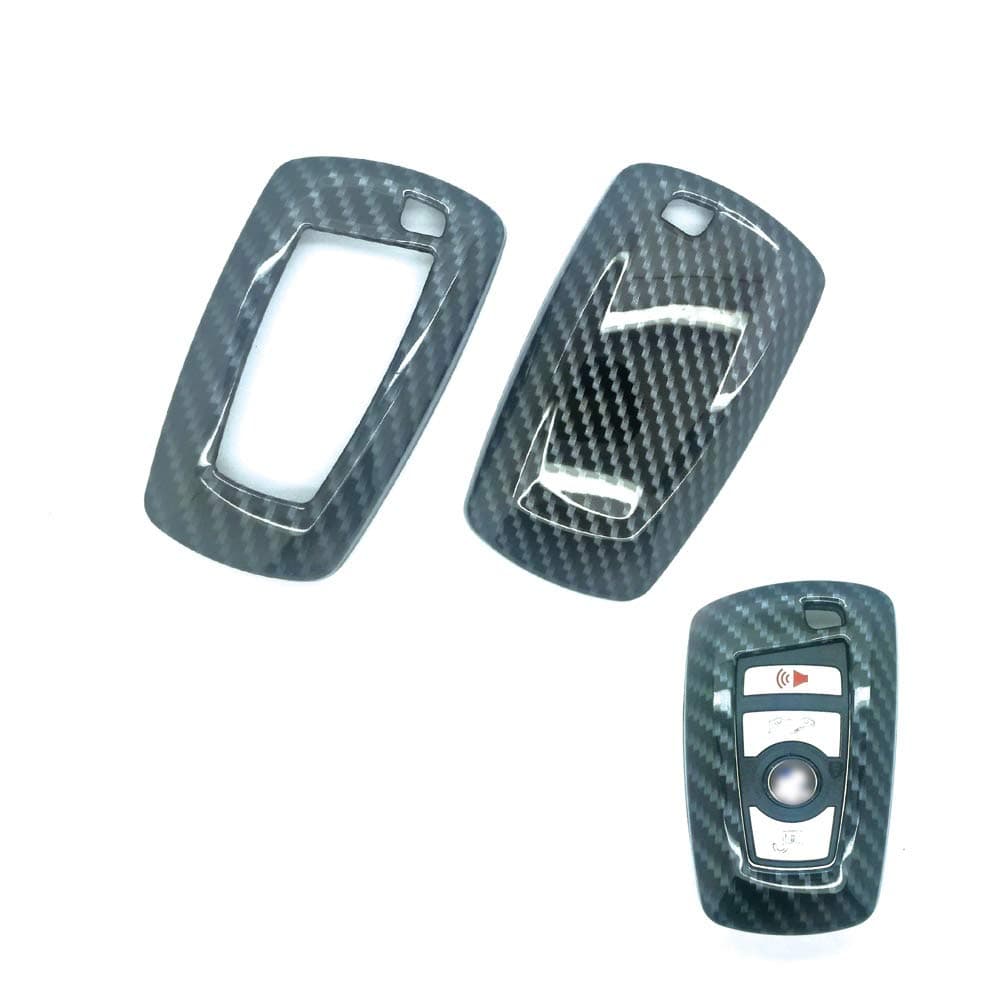 carmonmon Plastic Remote Smart Key Fob Shell Cover Case Bag Holder ForBMW, Key Fob Case for BMW 1 3 4 5 6 7 Series X3 X4 M5 M6 GT3 GT7