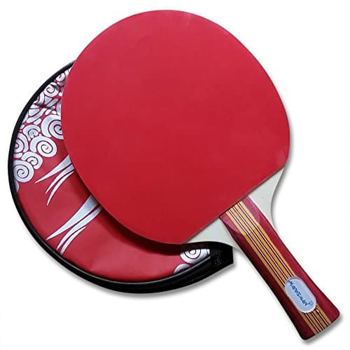 Ping Pong Paddle - Marksman Table Tennis Paddle - Competition Grade Paddle Designed for Spin, Speed, and Accuracy. For Advanced (4 - Pack, Headhunter)