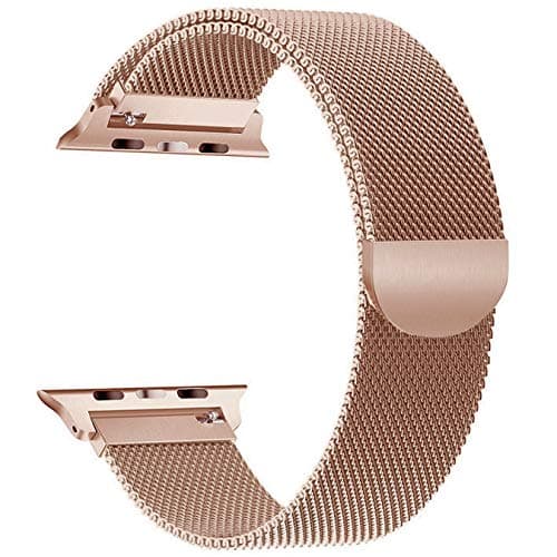 GEEP Compatible with Apple Watch Band 38mm 42mm Milanese Loop for iwatch Band 40mm 44mm Series 4 Series 3 Series 2