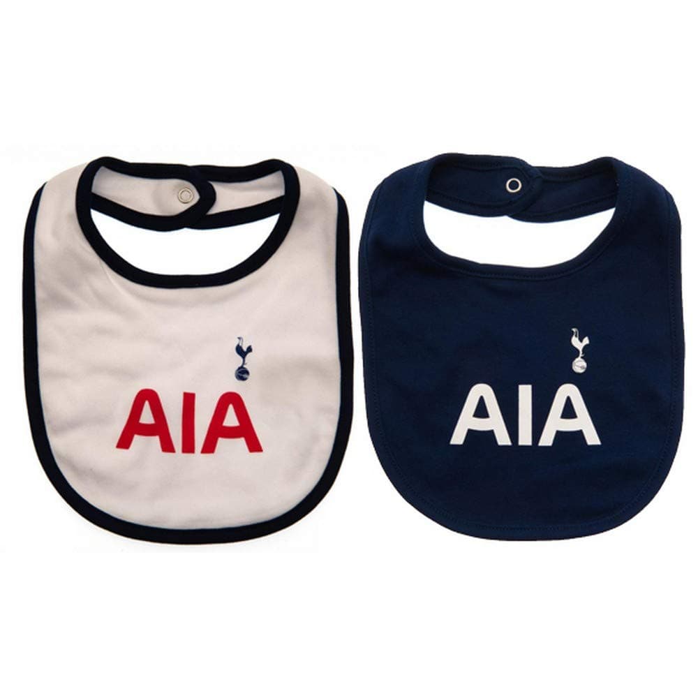 Tottenham Baby Two Pack Bib 2018/19 (One Size) (Blue and White)