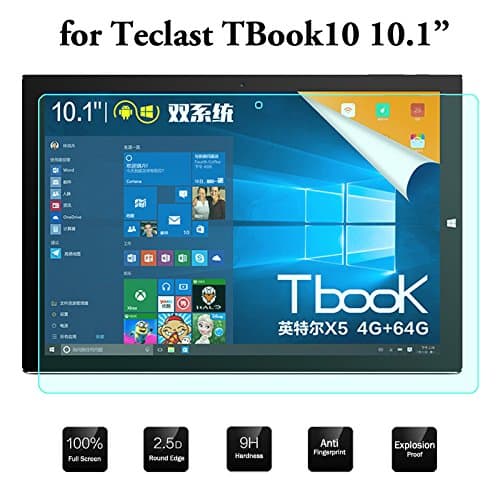 2.5D 0.3mm 9H Explosion proof Premium Tempered Glass Screen Protector for Teclast TBook10 Screen protector Film tbook10 10.1inch with packaging