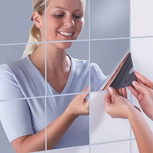 Wall Stickers,3D Wall Decals Square,DIY for Living Room Porch