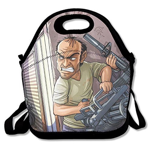 Bandits Weapons Michael Travel Tote Lunch Bag