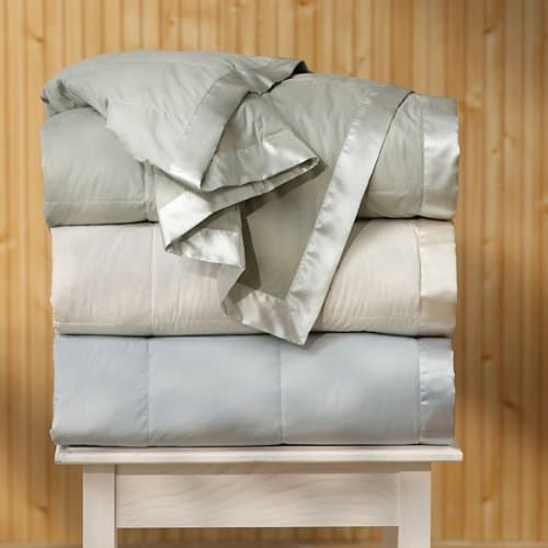 Pacific Coast Down Blanket, Queen White by Pacific Coast