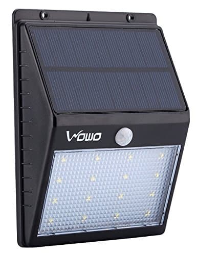 Outdoor LED Solar Lights, 16-LED Wireless Waterproof Motion Sensor Auto On/Off Bright Security Solar Wall Lights for Garden,Wall,Balcony,Path,Pool,Patio,Front Door,Deck,Yard, Driveway and Square