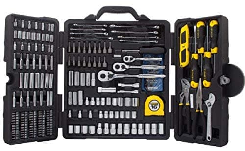 Honesty Household Tool Kit By Stanley 210 Piece Mixed Home Repair Mechanic Professional