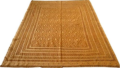 Wool Rug Bohemian Decor 5.96 x 7.20 ft Area Rug Afghan Mishwani Rug Nomadic Rug Vintage Rug Bohemian Area Rug Afghan Kilim Rug Bedroom Rugs