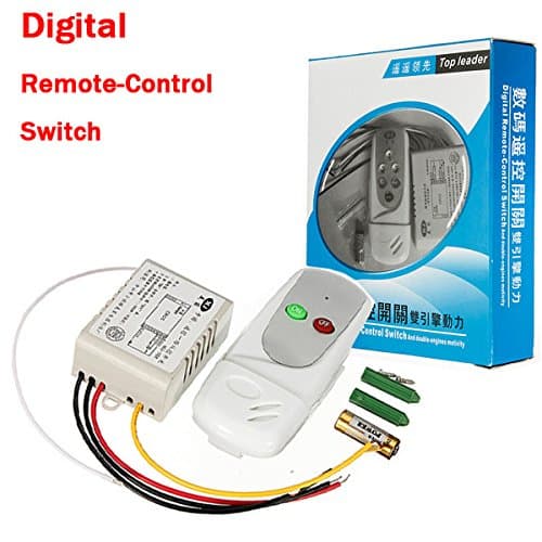 Wireless Anti-interference 1Way Light Lamp Remote Control 220/110V