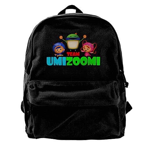 SHshuo Team Umizoomi Canvas Backpack Travel Bag