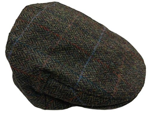 John Hanly & Co. Irish Tweed Flat Cap (L (7 3/8), Green Mix)