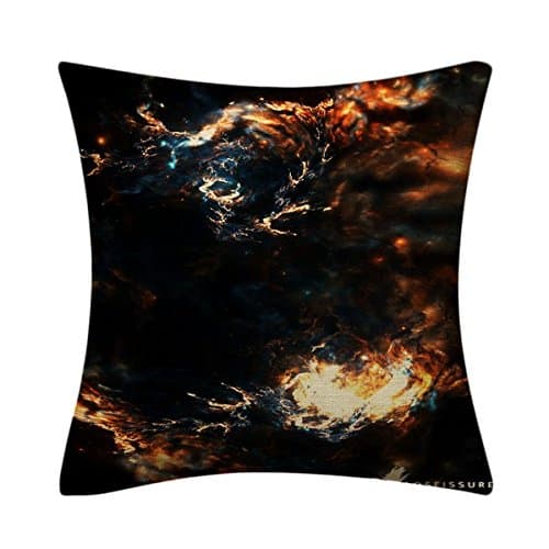 GericPros Decorative Throw Pillow Covers 18 X 18 Inch Cotton Linen Square Pillowcases 1607-as720