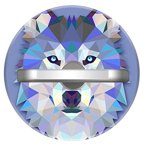 Multi-Function Expanding Stand and Grip Pop Mount Reusable Holder,Smartphones and Tablets Accessories - Wolf