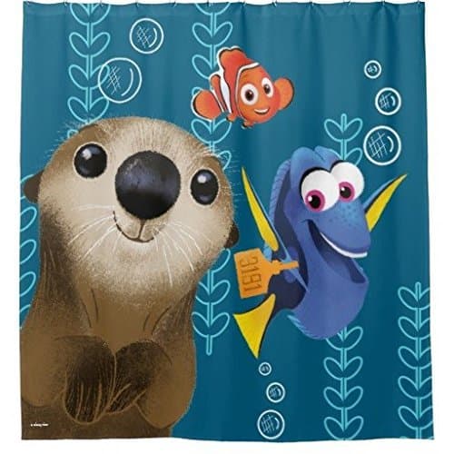 Finding Dory Nemo Dory Otter Shower Curtain 72 x 72 Inch