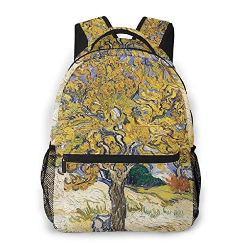 Mulberry Tree Multipurpose Backpack - Padded Shoulder Straps Lightweight Travel Backpack Daypack