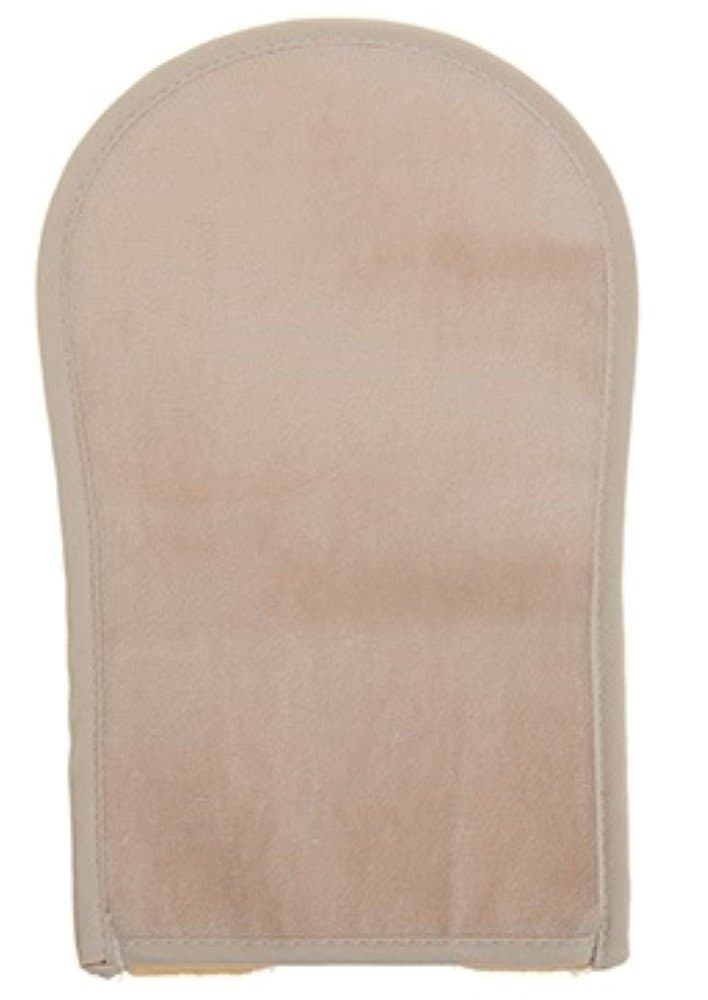 Glamour Connection Branded Soft Velour Tanning Glove, no mess, keeps hands clean (1)