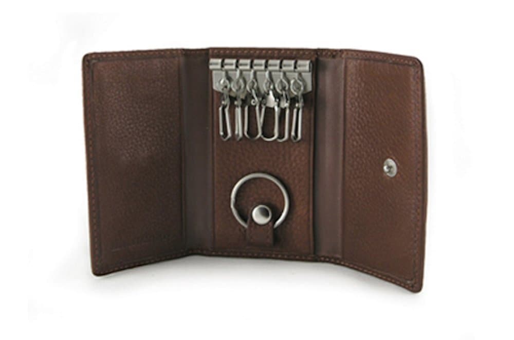 Osgoode Marley Cashmere 6 Hook Key Case - Espresso