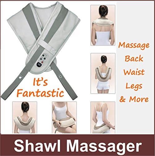 RoHS Multifunctional Body Massager Cervical Massage Shawl For Deep Tissue Relief And Relieving Back Neck Shoulder Aches