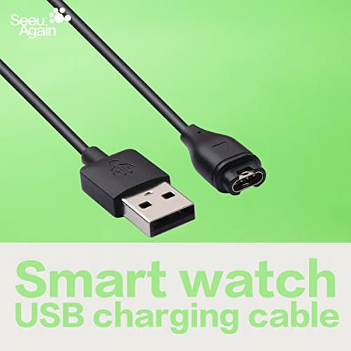 USB Charger Charging Cradle Dock Power Charge Data Sync Cable Cord Wire Replacement For Garmin Fenix 5 / 5S / 5X / Forerunner 935 / Quatix 5 / Quatix 5 Sapphire / Vivoactive 3 Smart Watch