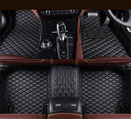 cczuo Car Floor Mats Fit for Benz ML Class/ML AMG W164 2005-2011 Custom Fit Carpets Floor Liner All Weather Non-slip Waterproof Custom Made Artificial Leather wine red
