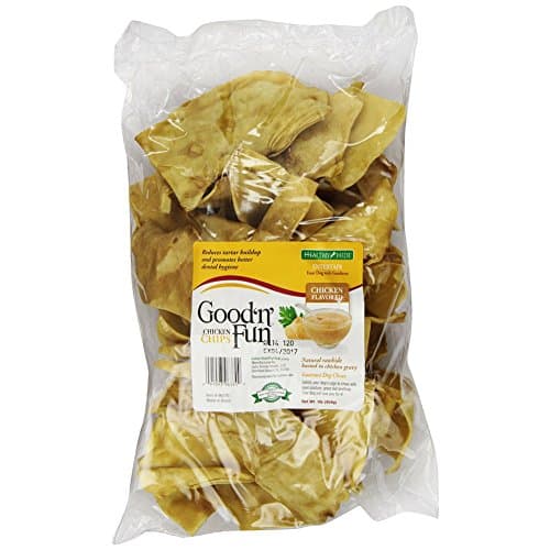Healthy Hide Good 'n' Fun Chicken Flavored Natural Rawhide Chips, 2-Pounds